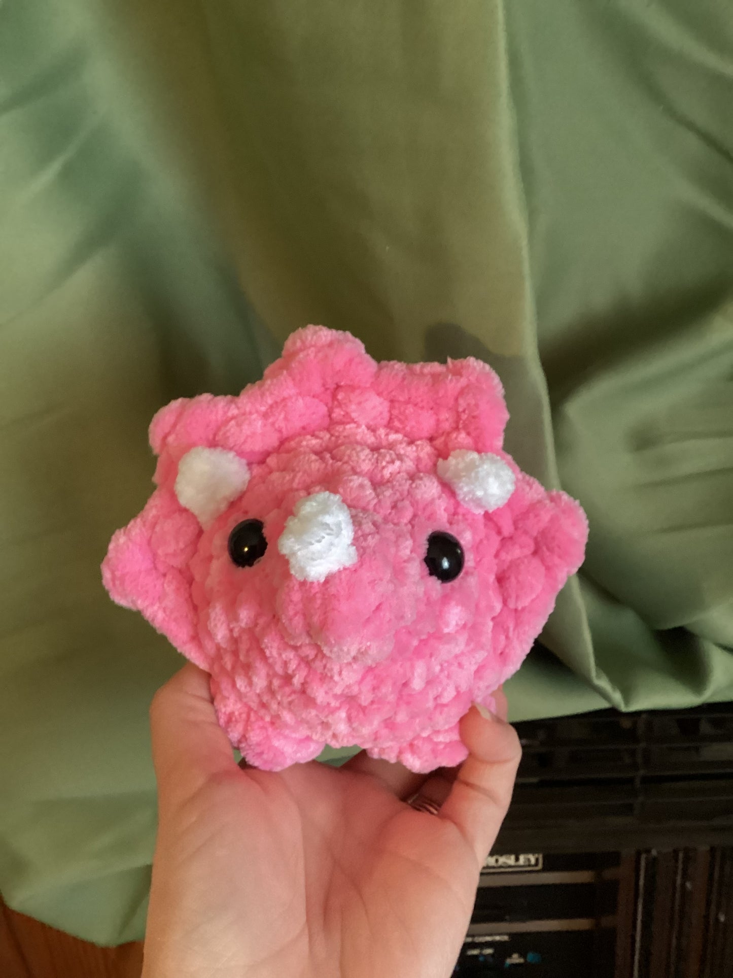 Triceratops plush