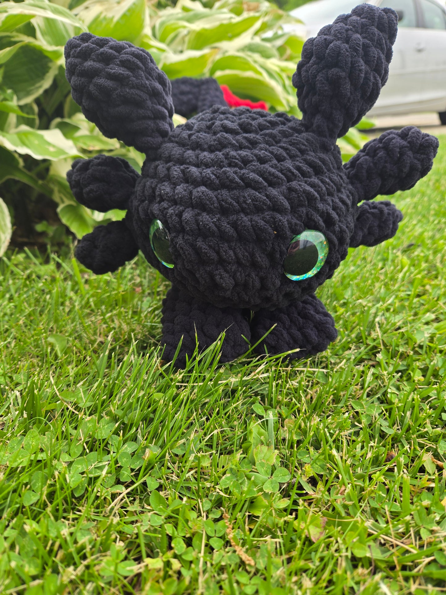 Large splooting weighted toothless