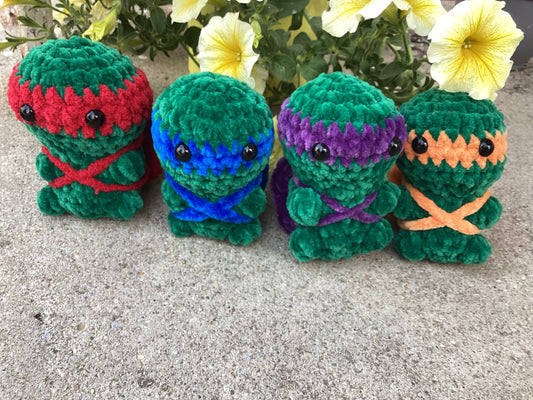 Turtle Ninja plushies