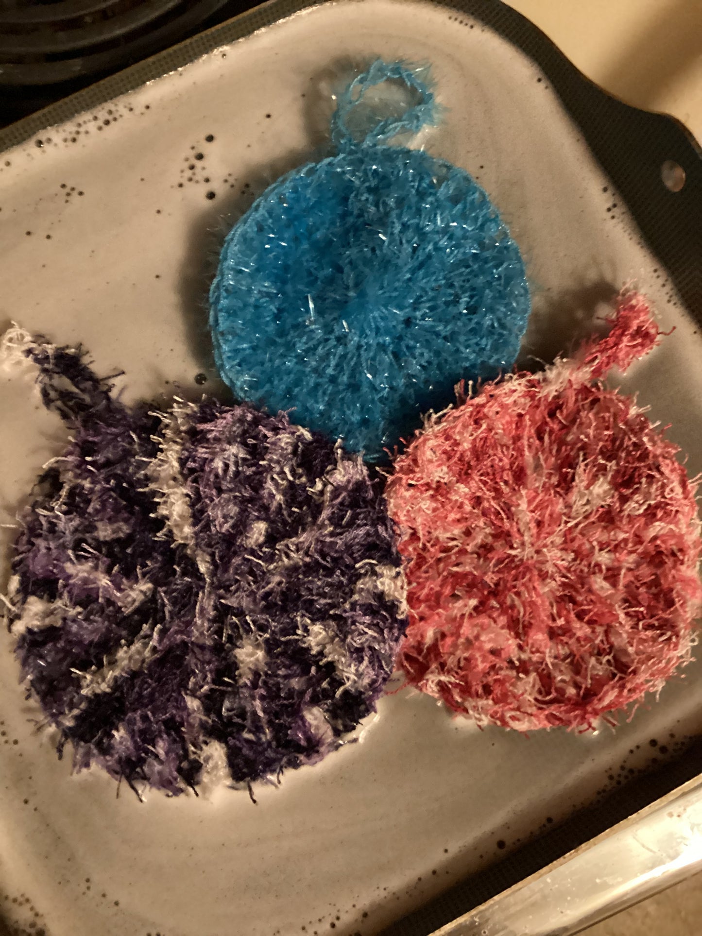 Heart/Circle Scrubby