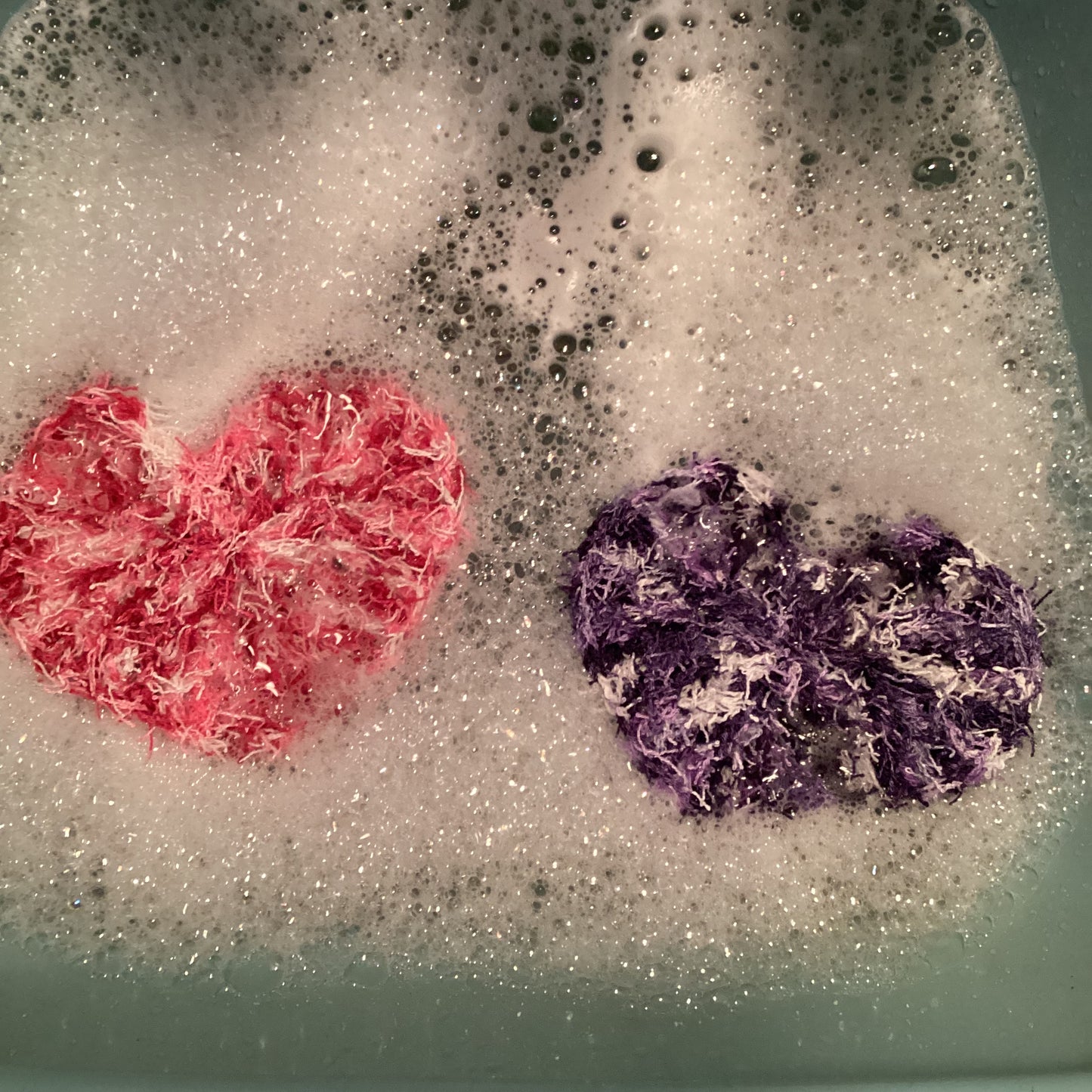 Heart/Circle Scrubby